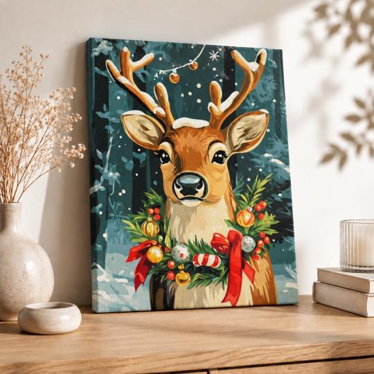 Paint by Numbers – Enchanted Fawn 40x50 cm, photo 8
