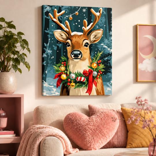 Paint by Numbers – Enchanted Fawn 40x50 cm, photo 9