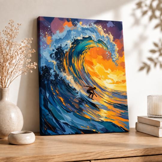 Paint by Numbers – On the Wave 40x50 cm, photo 8