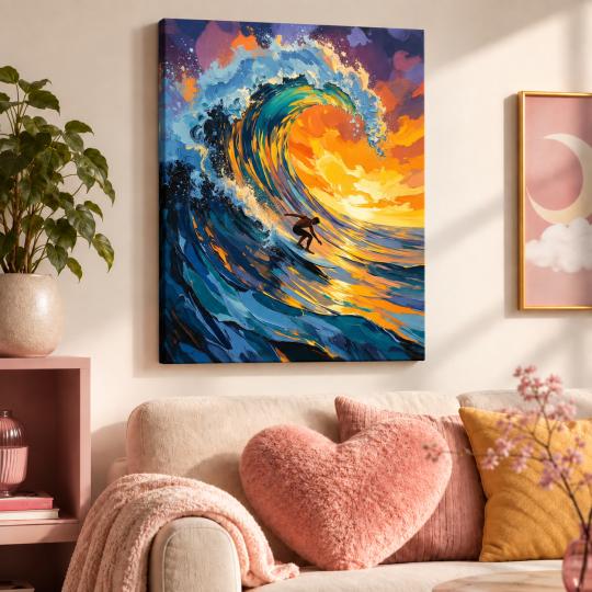 Paint by Numbers – On the Wave 40x50 cm, photo 9