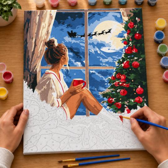 Paint by Numbers – Festive Peace 40x50 cm, photo 6