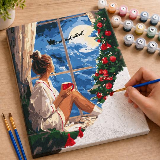 Paint by Numbers – Festive Peace 40x50 cm, photo 7