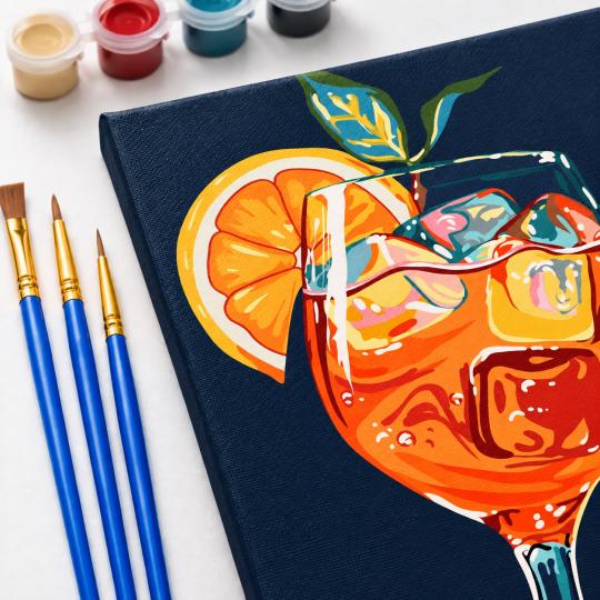 Paint by Numbers Picture Orange Refresh 40x50 cm, photo 5