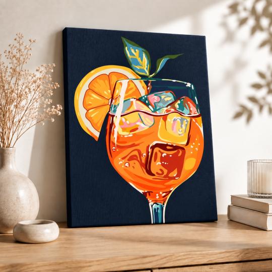 Paint by Numbers Picture Orange Refresh 40x50 cm, photo 8