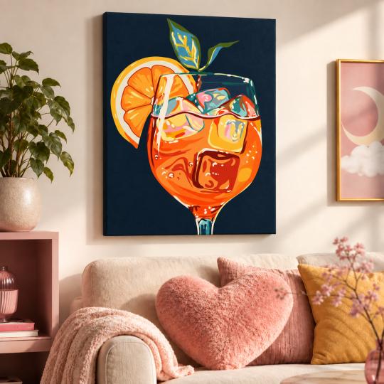 Paint by Numbers Picture Orange Refresh 40x50 cm, photo 9