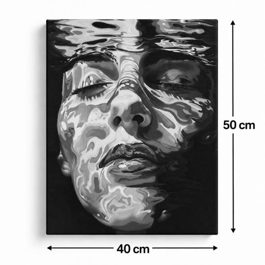 Paint by Numbers Picture Underwater 40x50 cm, photo 3