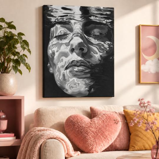 Paint by Numbers Picture Underwater 40x50 cm, photo 9