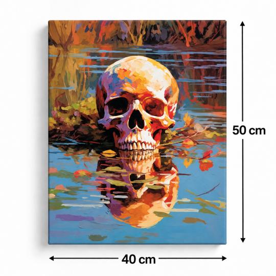 Paint by Numbers Picture Still Waters 40x50 cm, photo 3