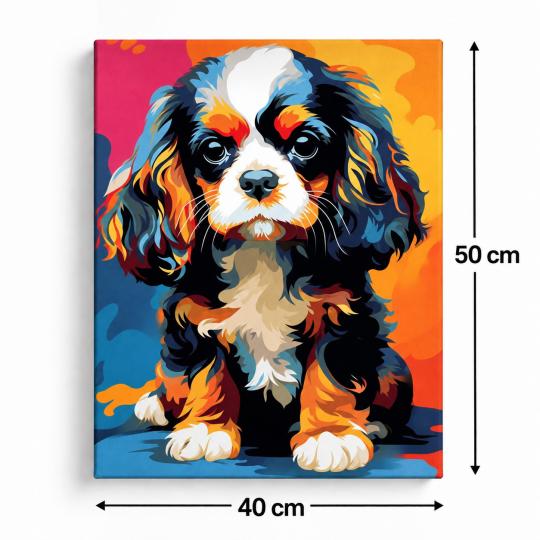 Paint by Numbers Picture Little Gentleman 40x50 cm, photo 3
