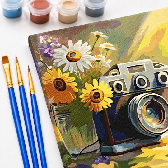 Paint by Numbers Picture Captured Memories 50x40 cm, photo 5
