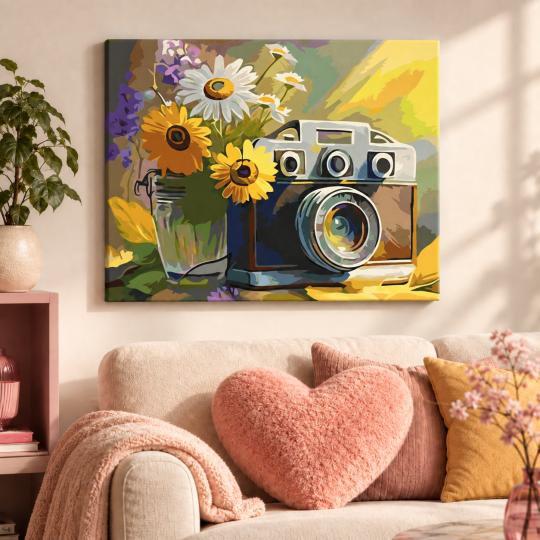 Paint by Numbers Picture Captured Memories 50x40 cm, photo 9