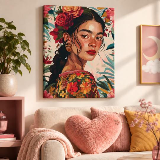 Paint by Numbers Picture Floral Soul 40x50 cm, photo 9