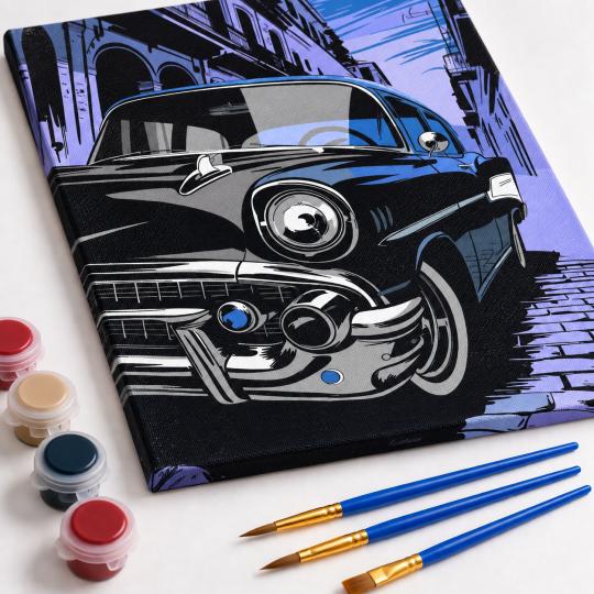 Paint by Numbers Picture American Dream 40x50 cm, photo 4