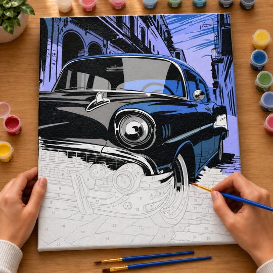 Paint by Numbers Picture American Dream 40x50 cm, photo 6