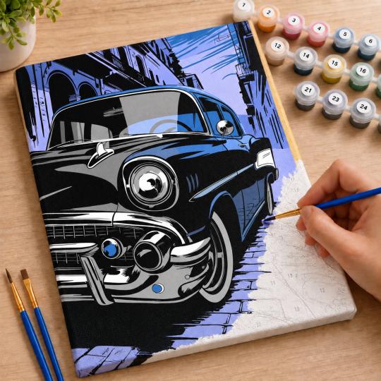 Paint by Numbers Picture American Dream 40x50 cm, photo 7