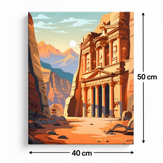 Paint by Numbers Picture Petra 40x50 cm, photo 3