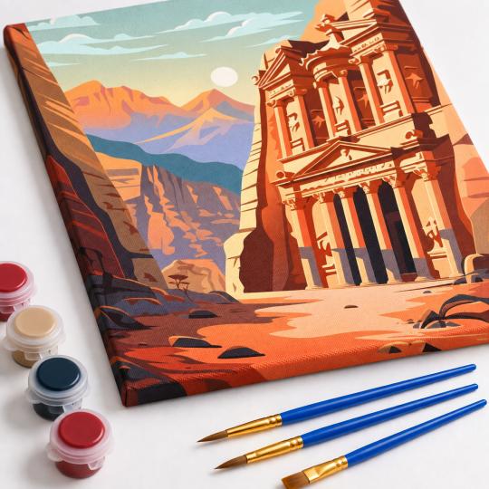 Paint by Numbers Picture Petra 40x50 cm, photo 4