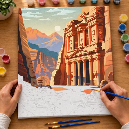 Paint by Numbers Picture Petra 40x50 cm, photo 6