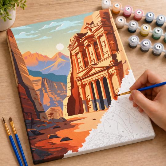 Paint by Numbers Picture Petra 40x50 cm, photo 7
