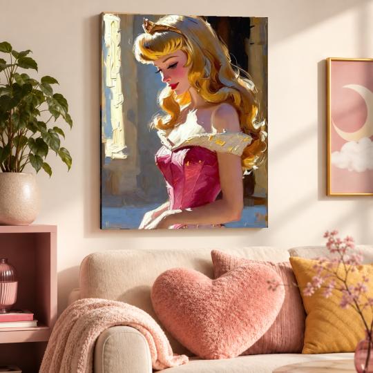 Paint by Numbers Disney Aurora Picture 40x50 cm, photo 9