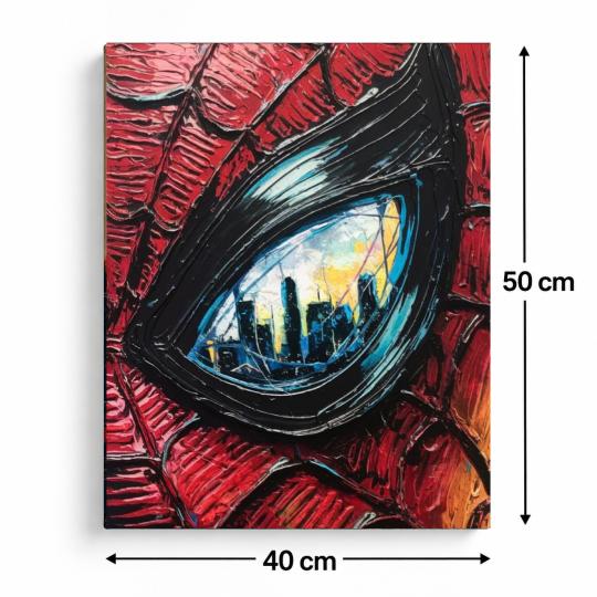 Paint by Numbers Spider Gaze Picture 40x50 cm, photo 3