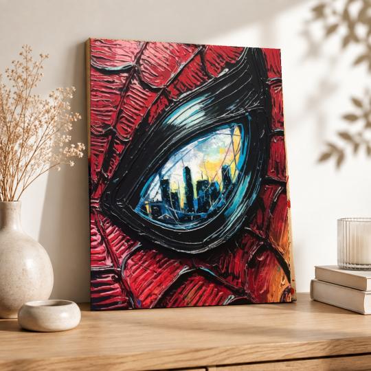 Paint by Numbers Spider Gaze Picture 40x50 cm, photo 8
