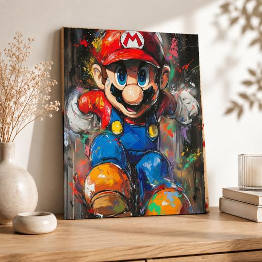 Paint by Numbers Super Mario Picture 40x50 cm, photo 8