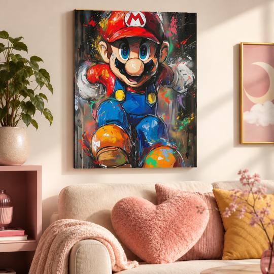 Paint by Numbers Super Mario Picture 40x50 cm, photo 9