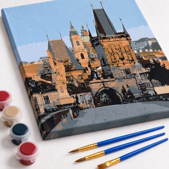 Paint by Numbers Prague Picture 40x50 cm, photo 4