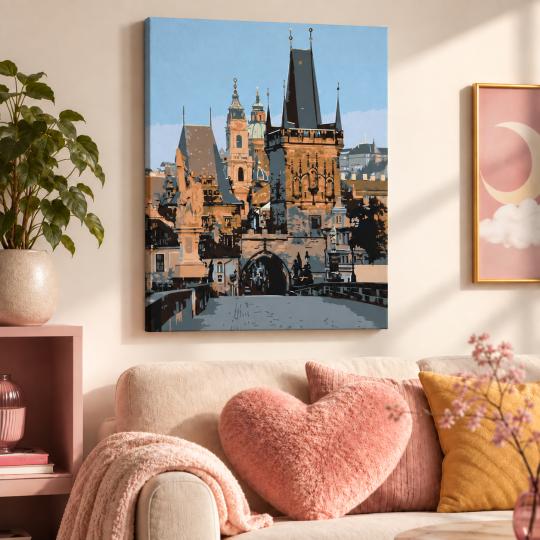 Paint by Numbers Prague Picture 40x50 cm, photo 9