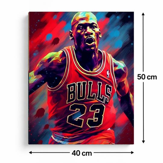 Paint by Numbers Michael Jordan Picture 40x50 cm, photo 3