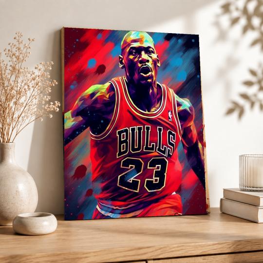 Paint by Numbers Michael Jordan Picture 40x50 cm, photo 8