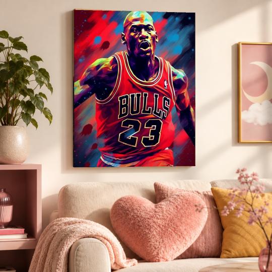 Paint by Numbers Michael Jordan Picture 40x50 cm, photo 9
