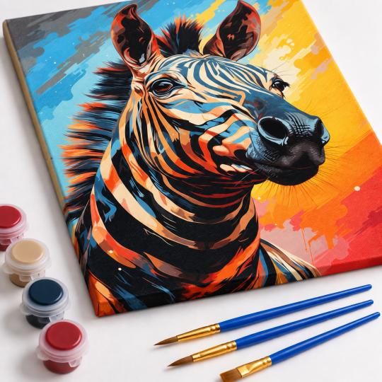 Paint by Numbers Spirit of the Savannah Picture 40x50 cm, photo 4
