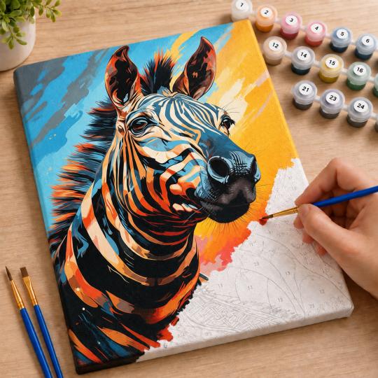 Paint by Numbers Spirit of the Savannah Picture 40x50 cm, photo 7