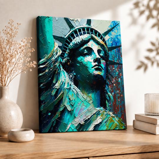 Paint by Numbers Lady Liberty Picture 40x50 cm, photo 8