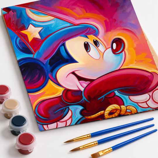 Paint by Numbers Magical Mickey Picture 40x50 cm, photo 4