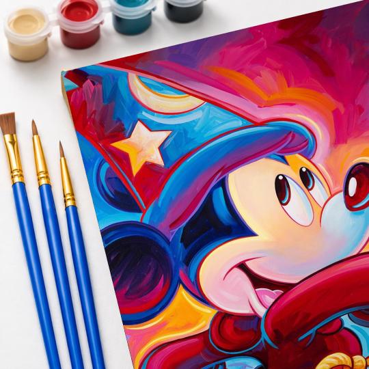 Paint by Numbers Magical Mickey Picture 40x50 cm, photo 5