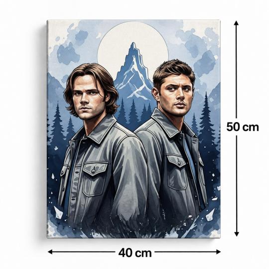 Paint by Numbers Supernatural Picture 40x50 cm, photo 3