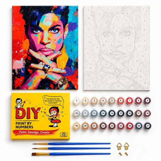 Paint by Numbers Prince Picture 40x50 cm, photo 2