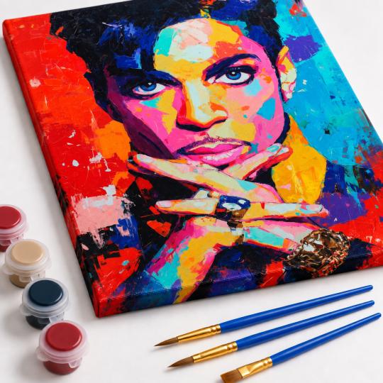 Paint by Numbers Prince Picture 40x50 cm, photo 4