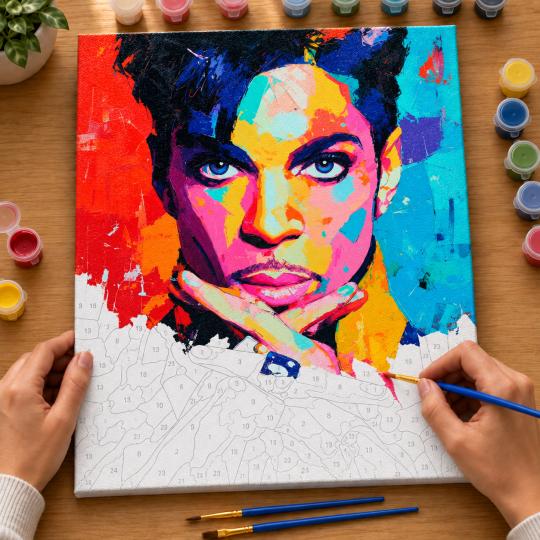 Paint by Numbers Prince Picture 40x50 cm, photo 6