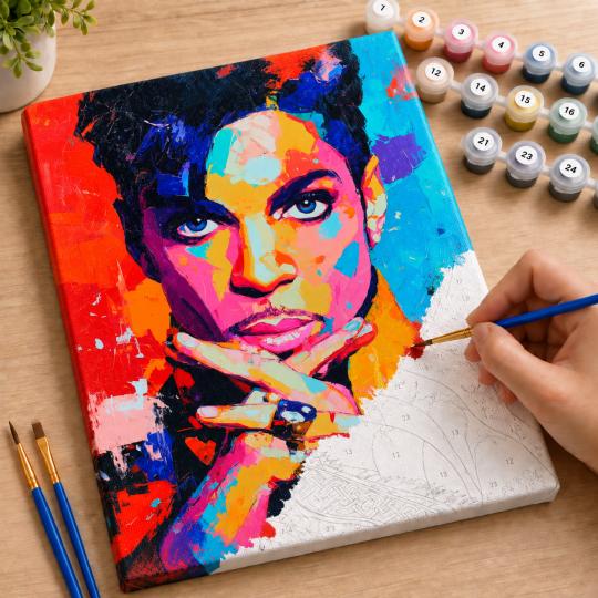 Paint by Numbers Prince Picture 40x50 cm, photo 7