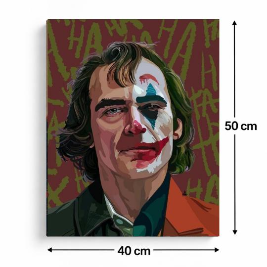 Paint by Numbers Joker Portrait Picture 40x50 cm, photo 3