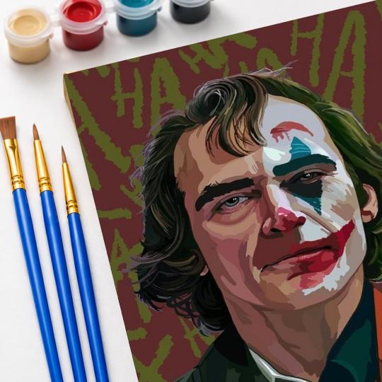Paint by Numbers Joker Portrait Picture 40x50 cm, photo 5