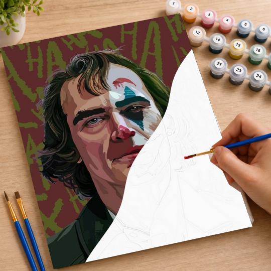 Paint by Numbers Joker Portrait Picture 40x50 cm, photo 7