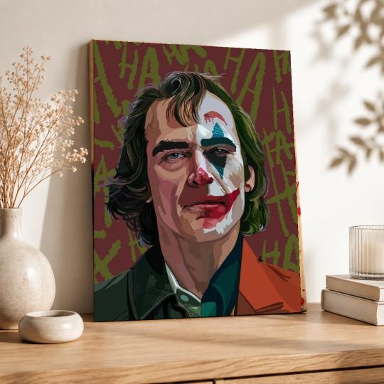 Paint by Numbers Joker Portrait Picture 40x50 cm, photo 8