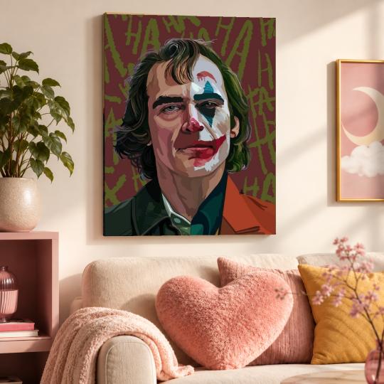 Paint by Numbers Joker Portrait Picture 40x50 cm, photo 9