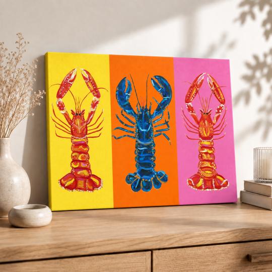 Paint by Numbers Colourful Lobsters Picture 50x40 cm, photo 8
