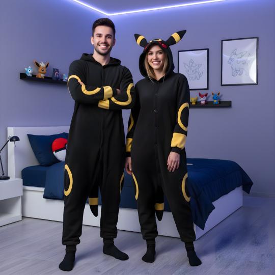 Piżama Onesie Kigurumi Kostium Przebranie Pokemon Umbreon, zdjęcie 8